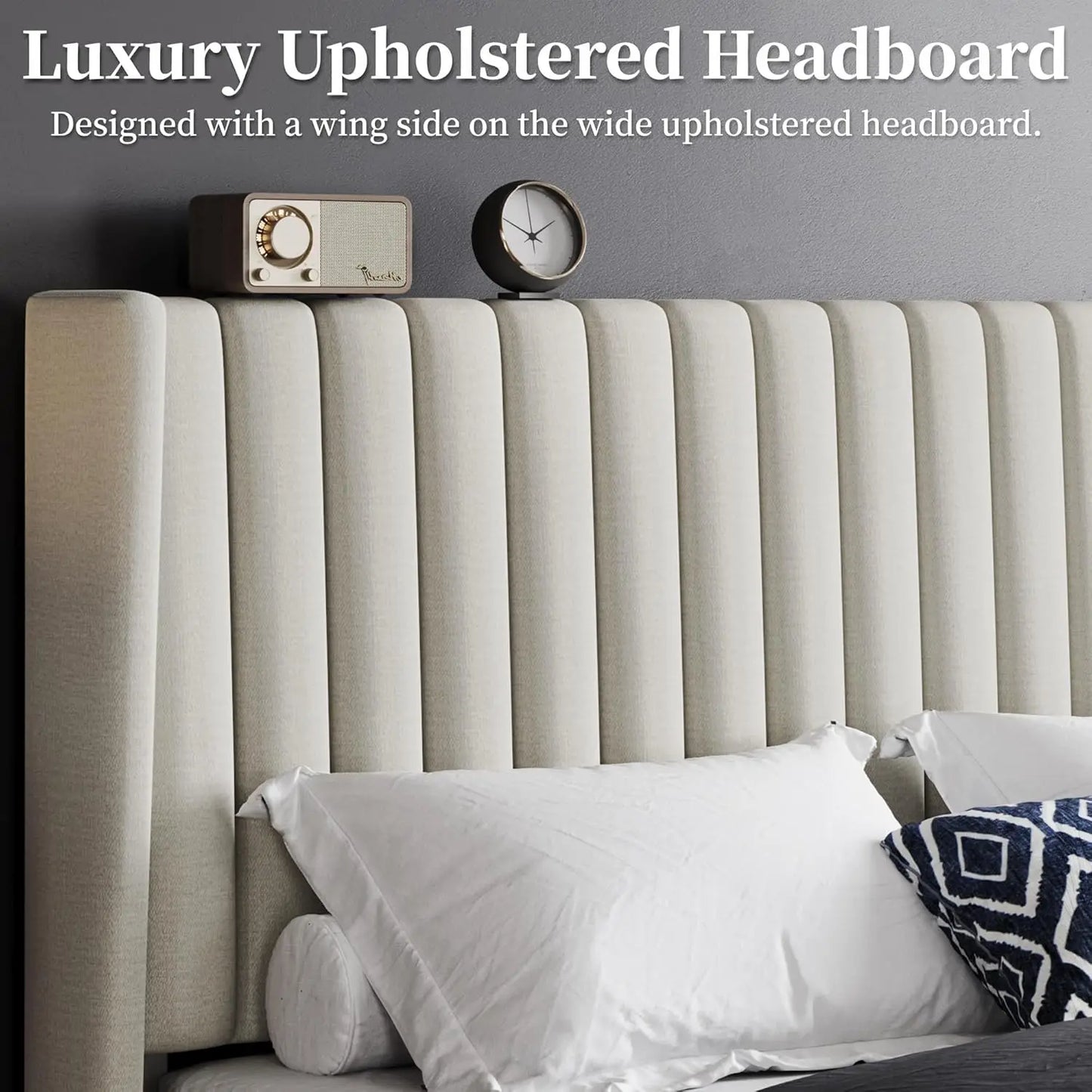 Bed Frame Upholstered Platform