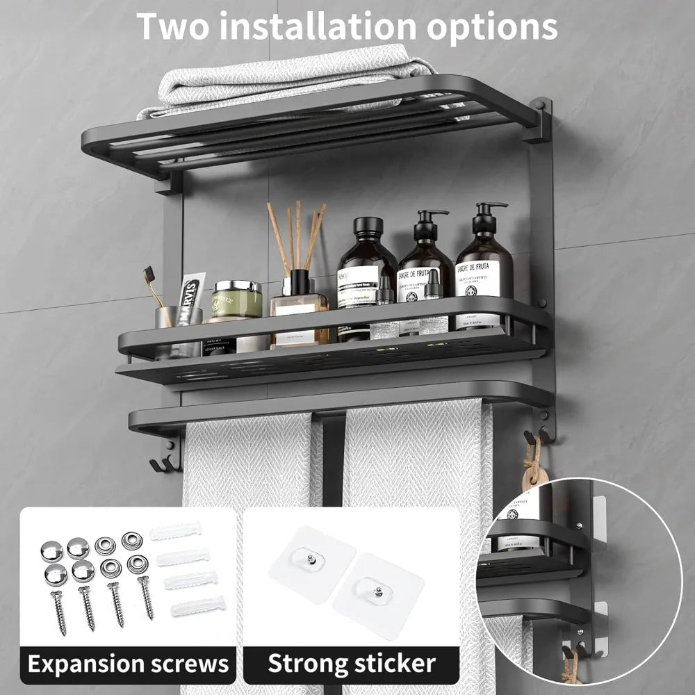 Towel Rack for Bathroom and Lavatory Towel Hanger