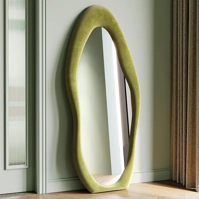 Wavy Full Body Mirror for Bedroom