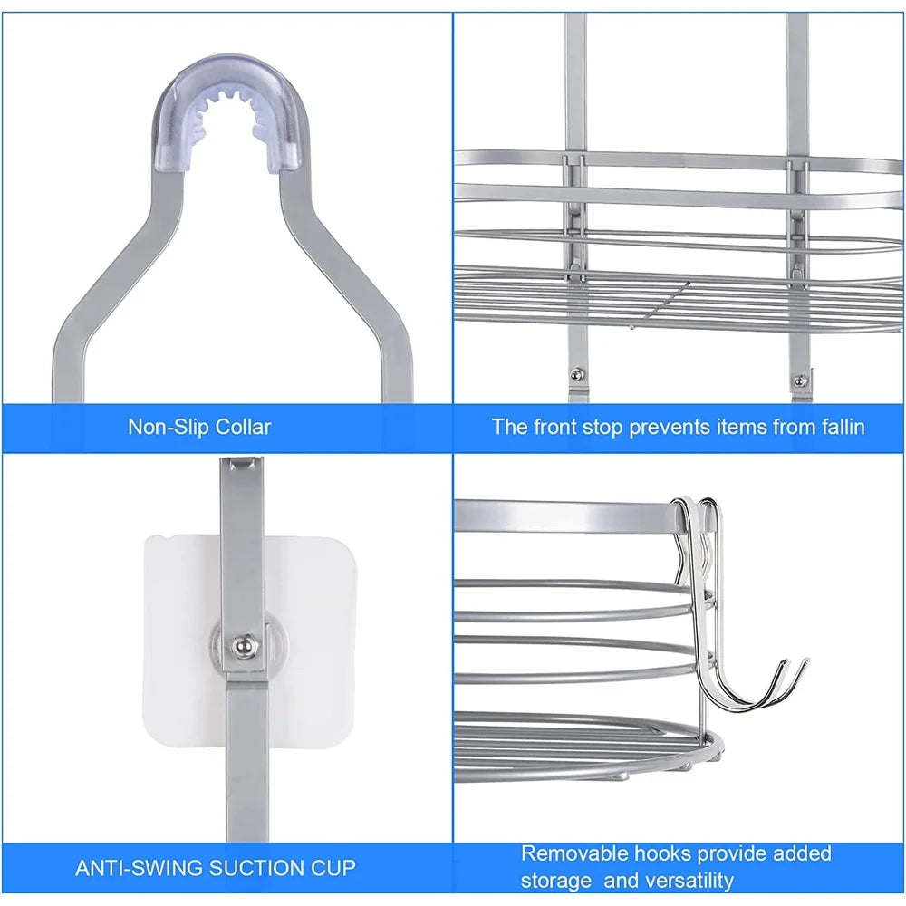 Over Shower Head Caddy Organizer
