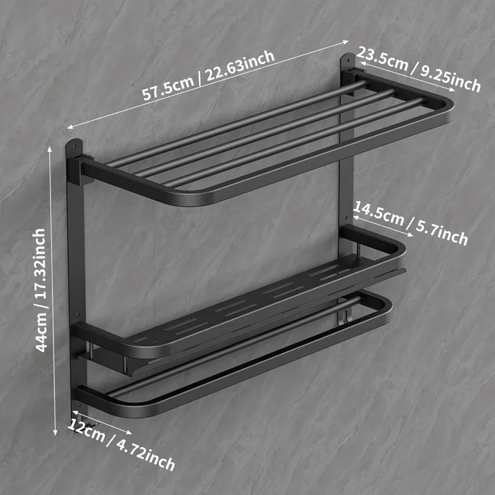 Towel Rack for Bathroom and Lavatory Towel Hanger