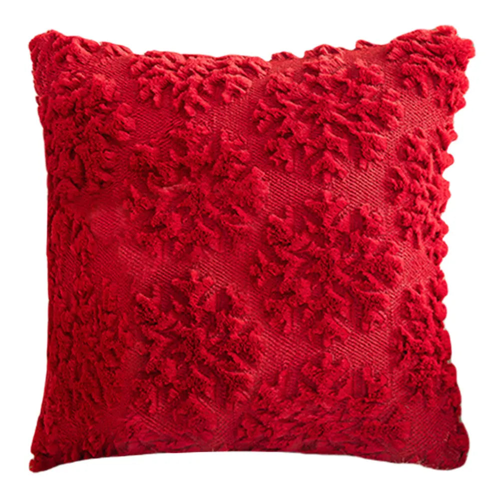 Christmas Decorative Soft Plush Pillowcase