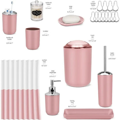 23Pcs Bathroom Accessories Set