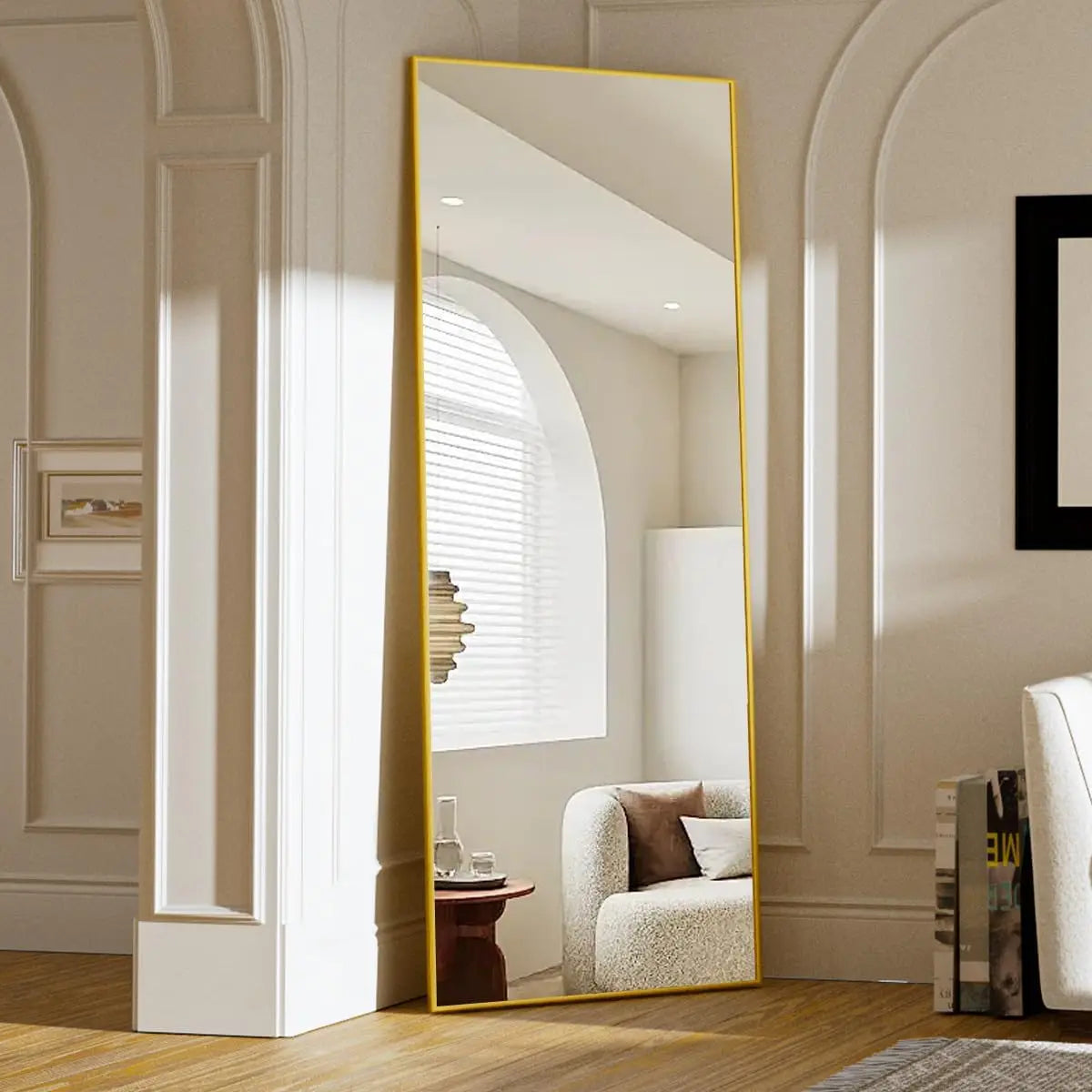 Floor Mirror Full Length Body Mirror with Stand