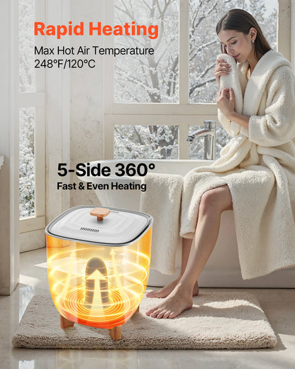 Heated Towel Warmer w/ LED Light Auto