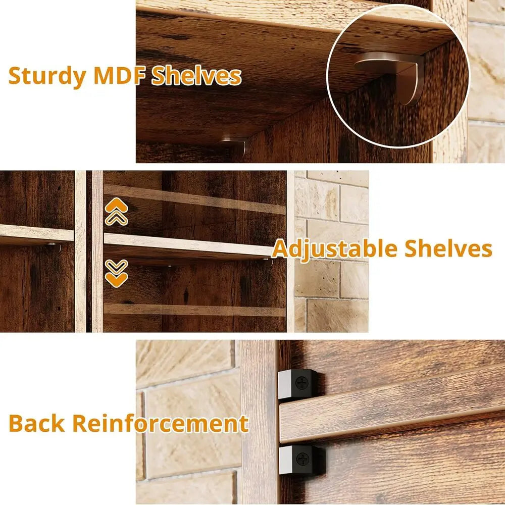 Tall Narrow Bookshelf 8 Tiers