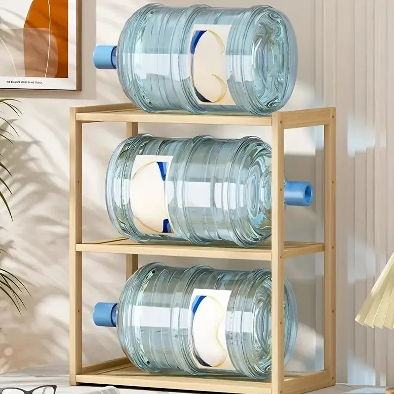 Wooden 3-layer Desktop Storage Rack