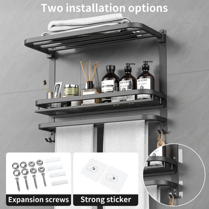 Towel Rack for Bathroom and Lavatory Towel Hanger