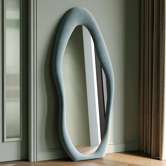 Wavy Full Body Mirror for Bedroom