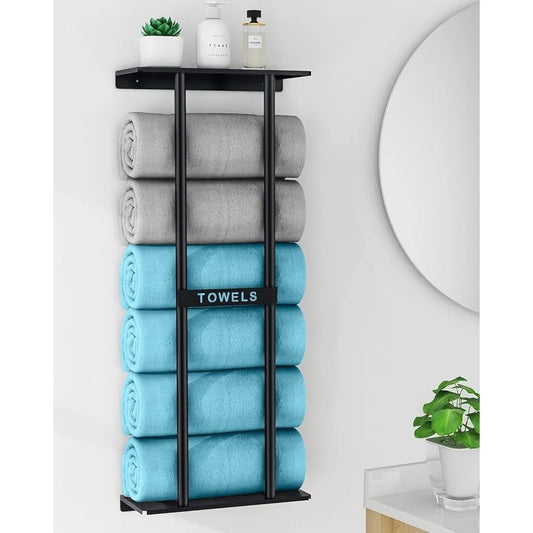 Wall Mounted Bathroom Towel Rack