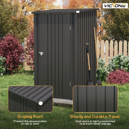 Compact Outdoor Storage Shed