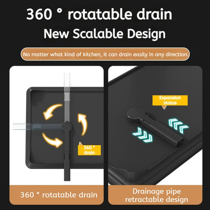 Stainless Steel Dish Drying Rack Adjustable