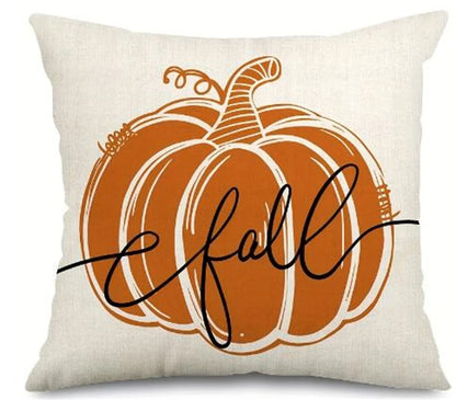 1pc/4pcs Vintage Fall Pillow Covers 18x18 Inch