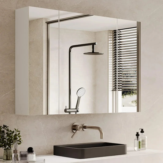 Mirror Cabinet with 3 Adjustable Shelves