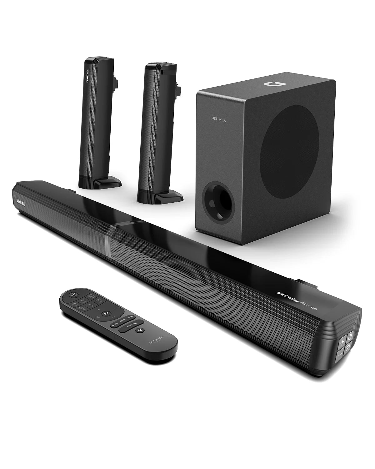 2 in 1 Bluetooth 5.3 Soundbar with Subwoofer