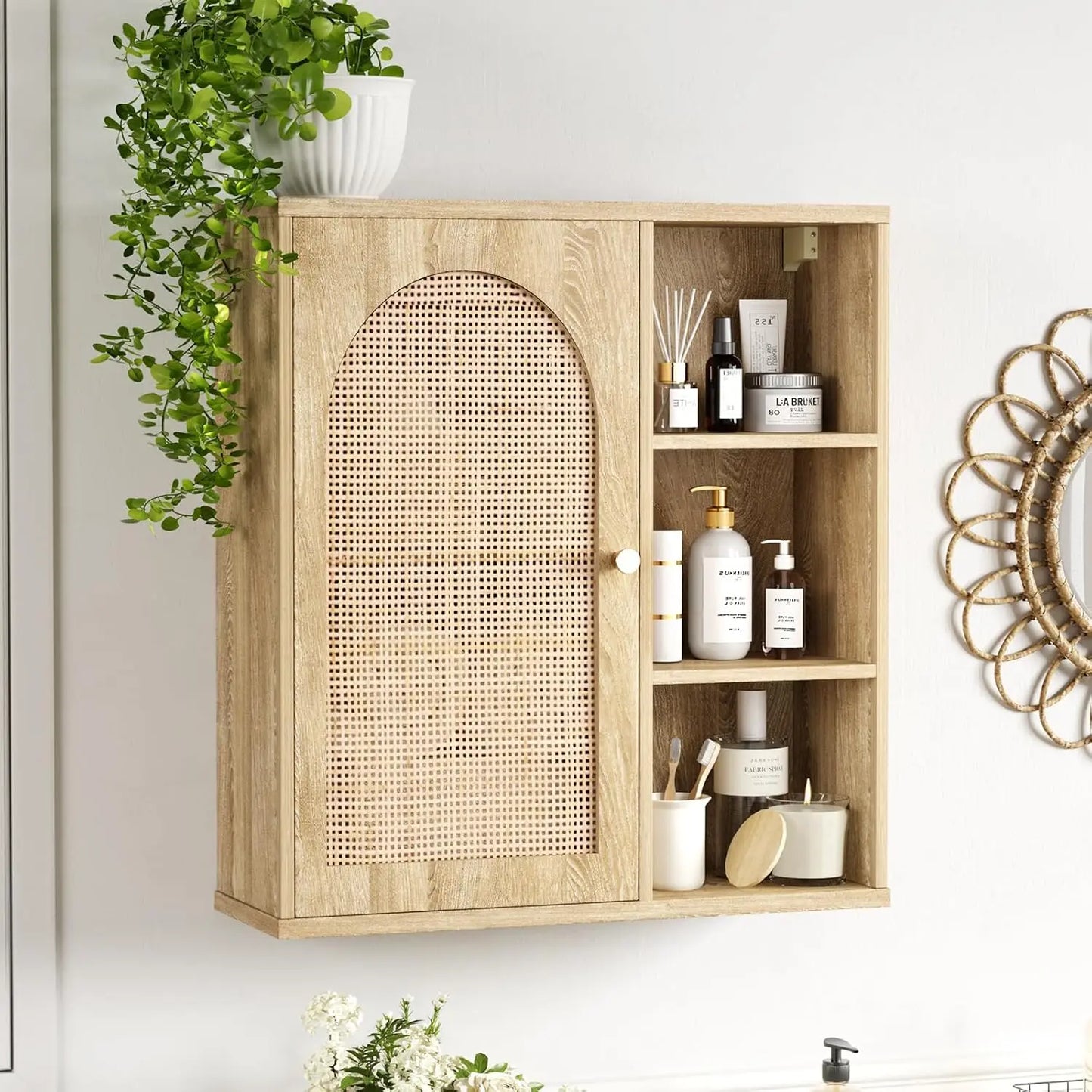 Bathroom Wall Cabinet with Door