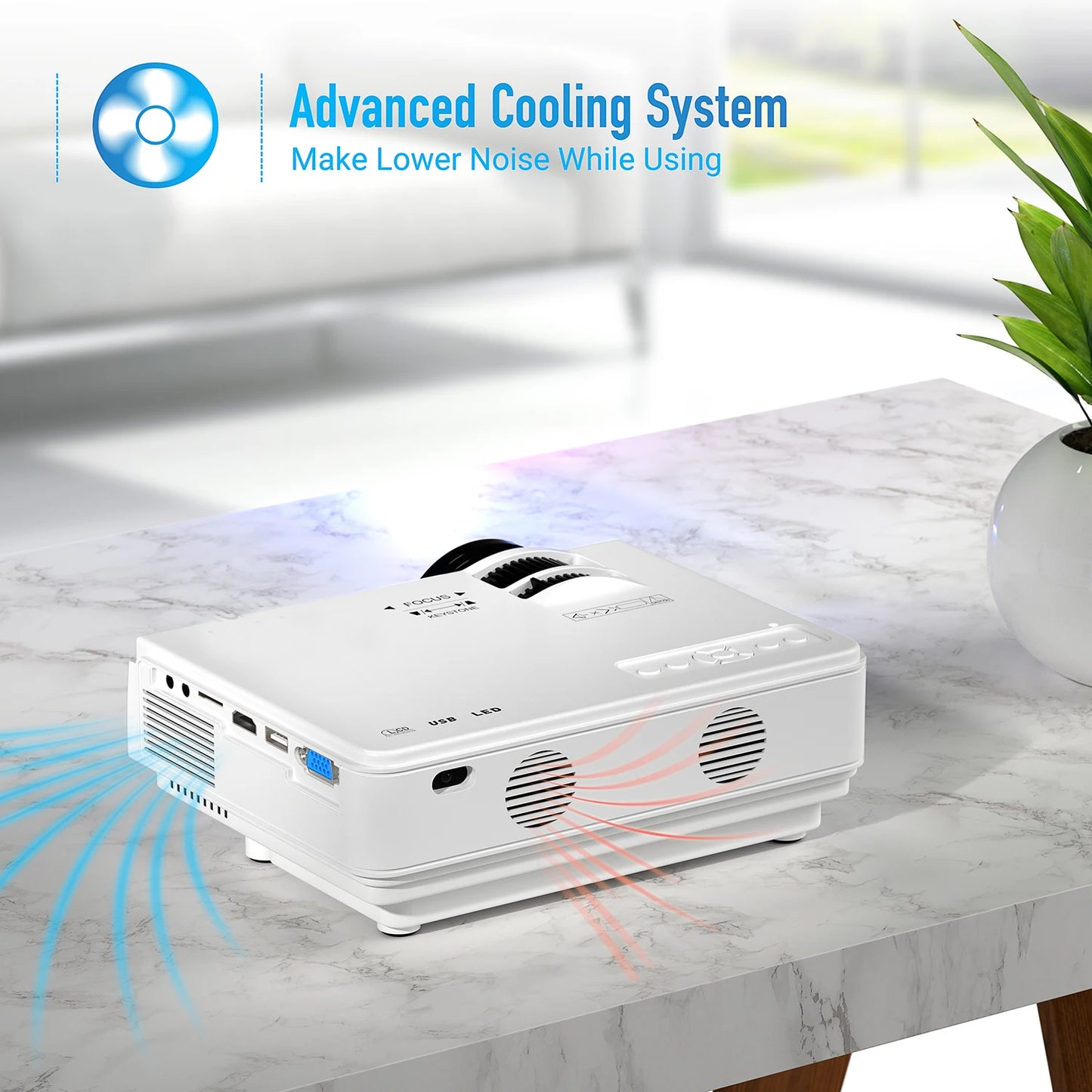 mini projector 1080P full HD home theater