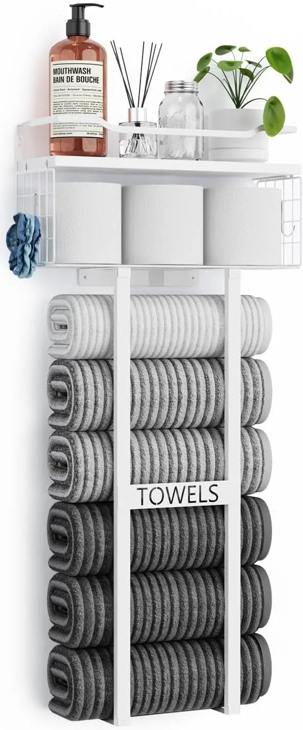 Large Towel Rack & Bathroom Towel Holder