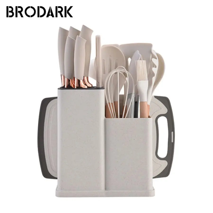 19pcs Food Grade Silicone Kitchenware Set