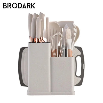 19pcs Food Grade Silicone Kitchenware Set