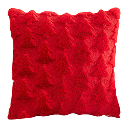 Christmas Decorative Soft Plush Pillowcase