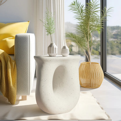 U-shaped Side End Coffee Table