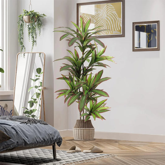 Artificial Dracaena Plant Indoor, 120cm/150cm
