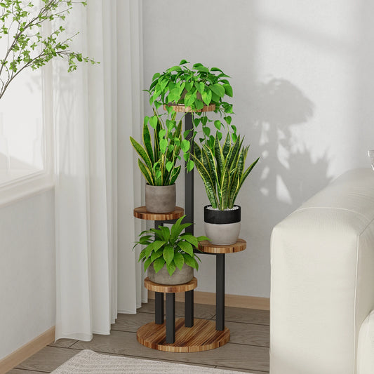 Tall Plant Stand 4 Tier