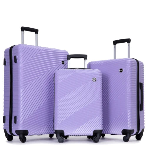 3 Piece Hardside Suitcases with Spinner Wheel