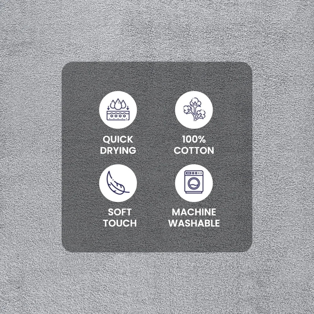 10 Piece Towel Set Soft Absorbent