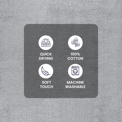 10 Piece Towel Set Soft Absorbent