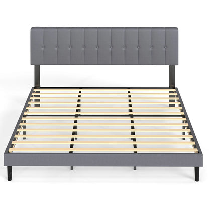 King Wooden Solid Bed Frame