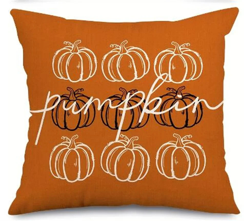 1pc/4pcs Vintage Fall Pillow Covers 18x18 Inch