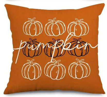 1pc/4pcs Vintage Fall Pillow Covers 18x18 Inch