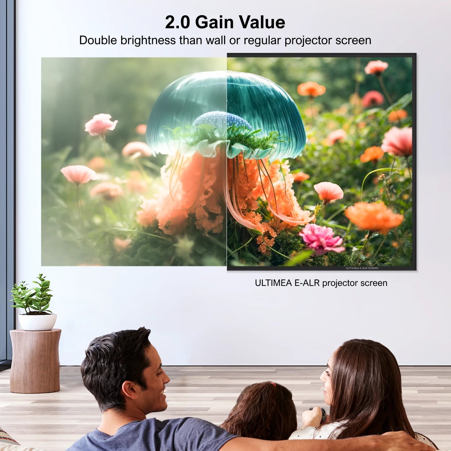 Portable Projection Screen 16:9 4K HD