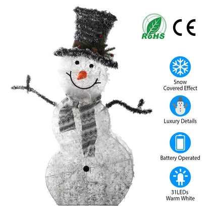 LED Christmas Snowman Decoration