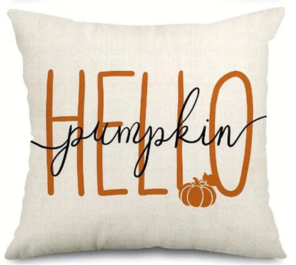 1pc/4pcs Vintage Fall Pillow Covers 18x18 Inch