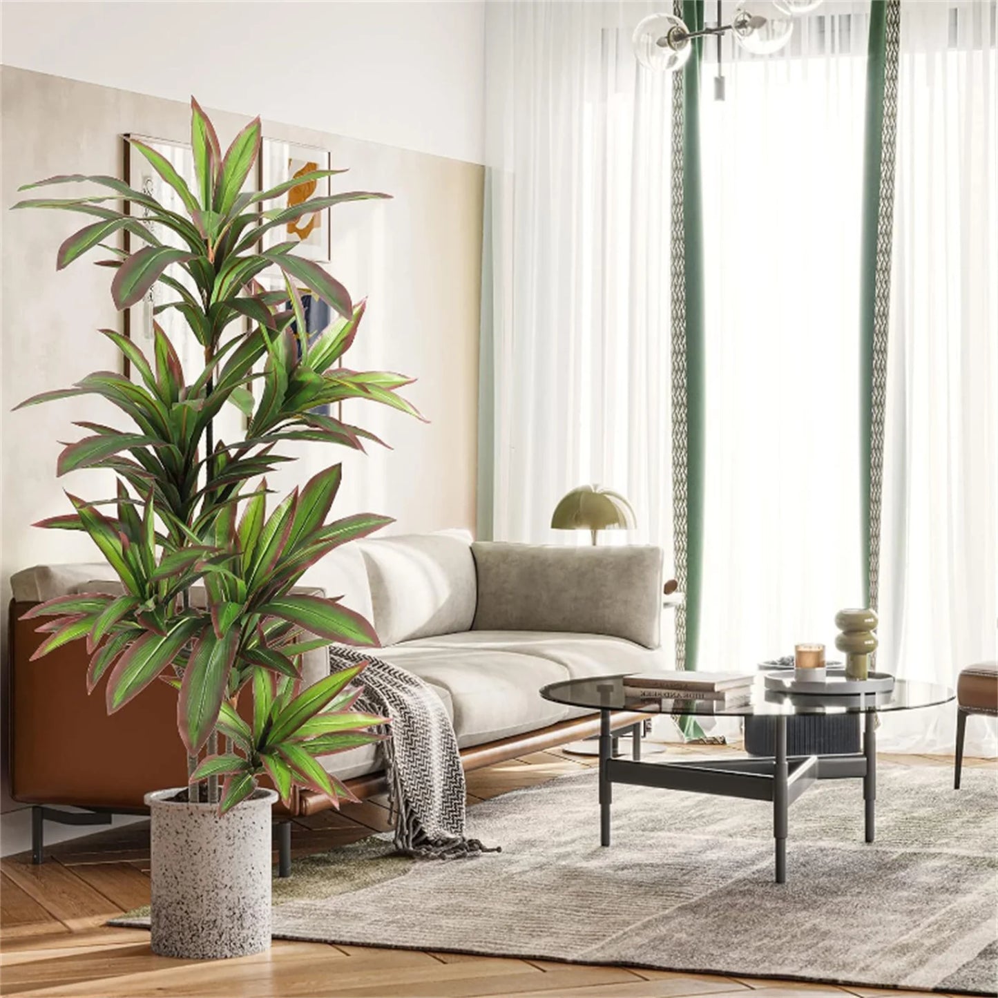 Artificial Dracaena Plant Indoor, 120cm/150cm