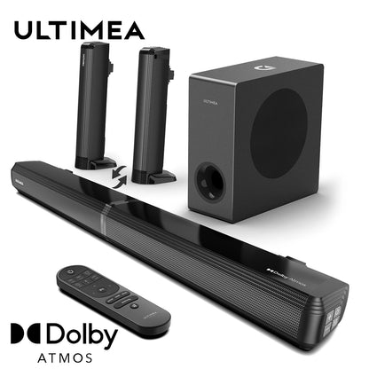 2 in 1 Bluetooth 5.3 Soundbar with Subwoofer