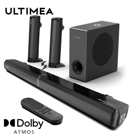 2 in 1 Bluetooth 5.3 Soundbar with Subwoofer