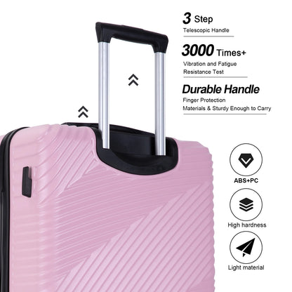 3 Piece Hardside Suitcases with Spinner Wheel