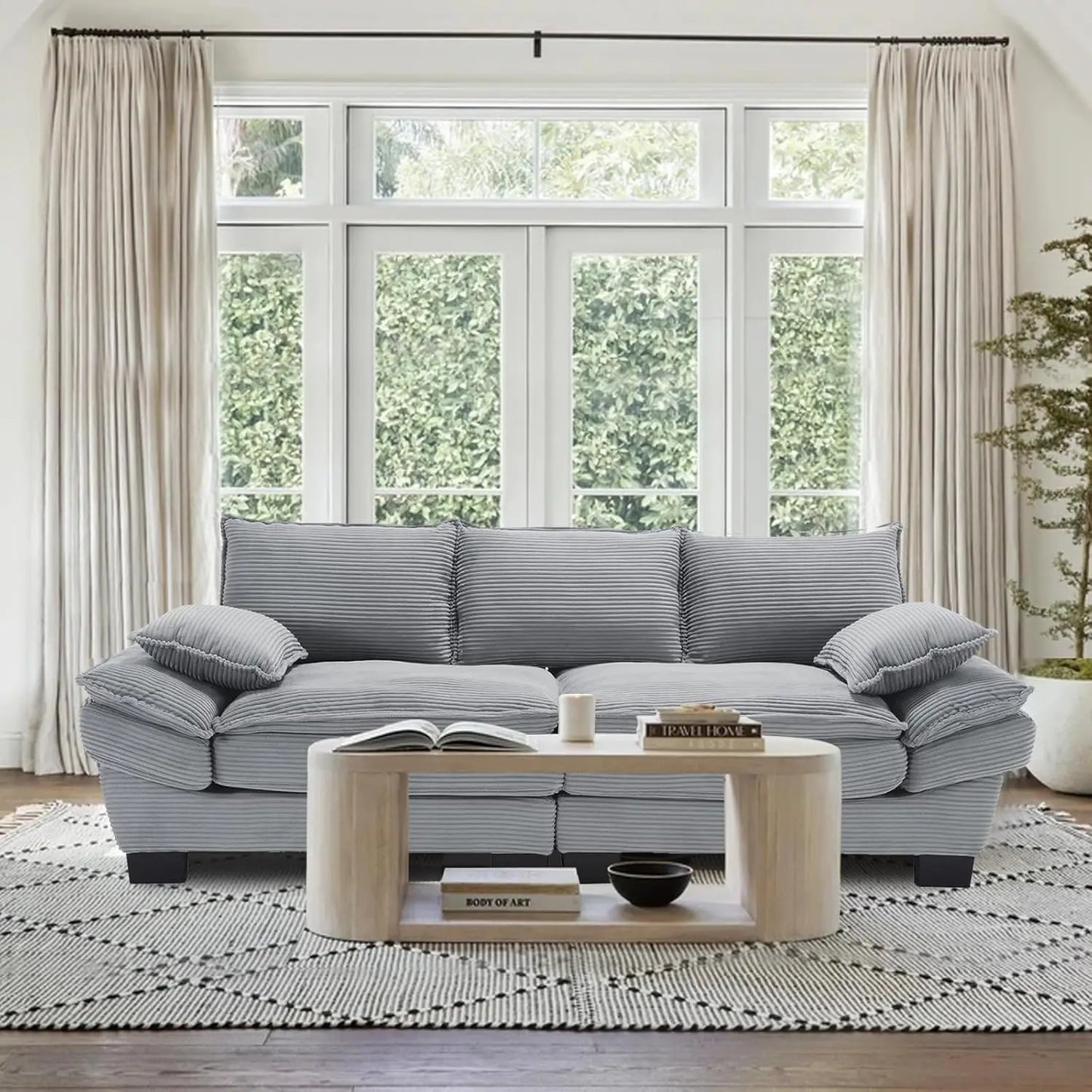 90" Oversized Loveseat Sofa