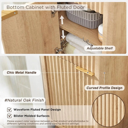 Tall Bathroom Narrow Storage Cabinet