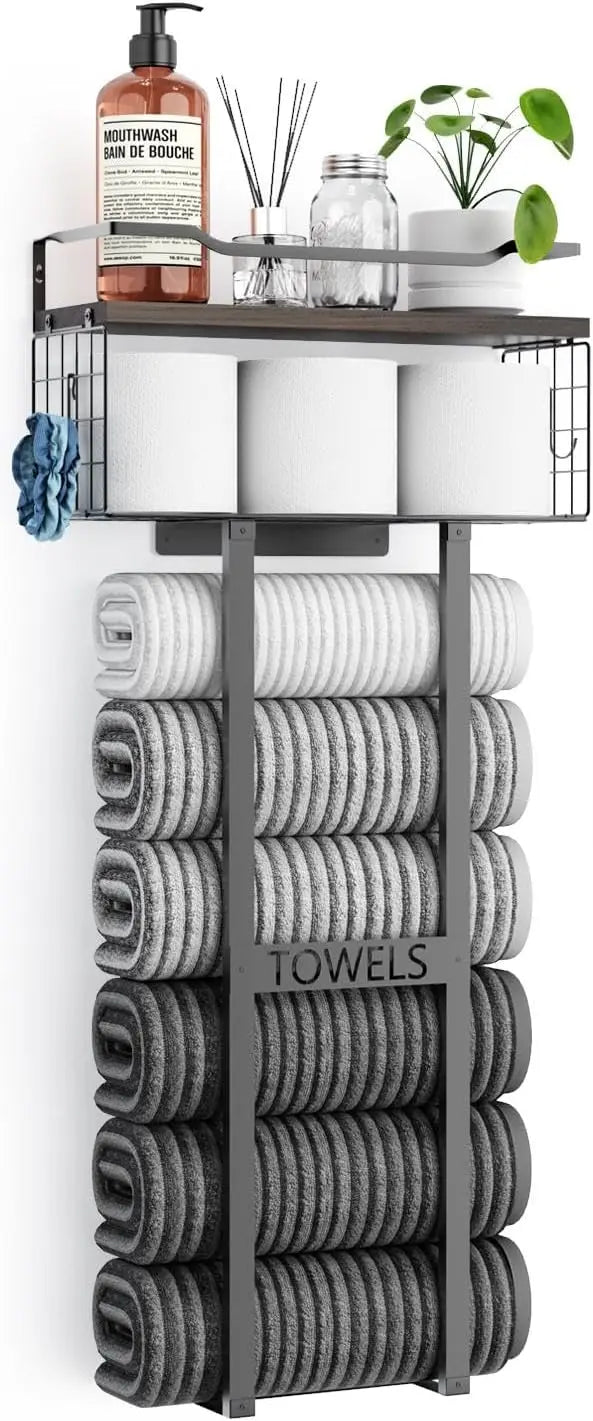 Large Towel Rack & Bathroom Towel Holder