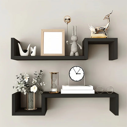 2 PCS floating shelf
