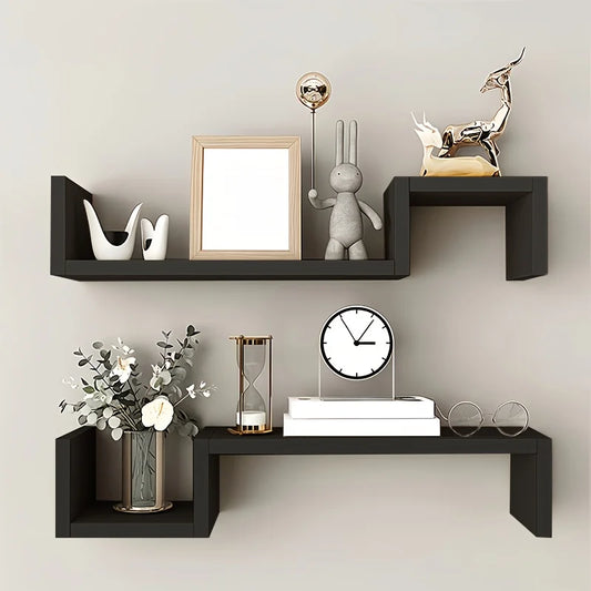 2 PCS floating shelf