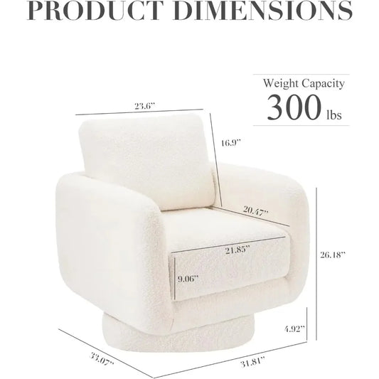 Chairs Set of 2 with Plush Back Pillow