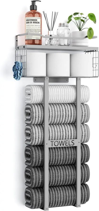 Large Towel Rack & Bathroom Towel Holder