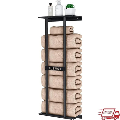 Wall Mounted Bathroom Towel Rack