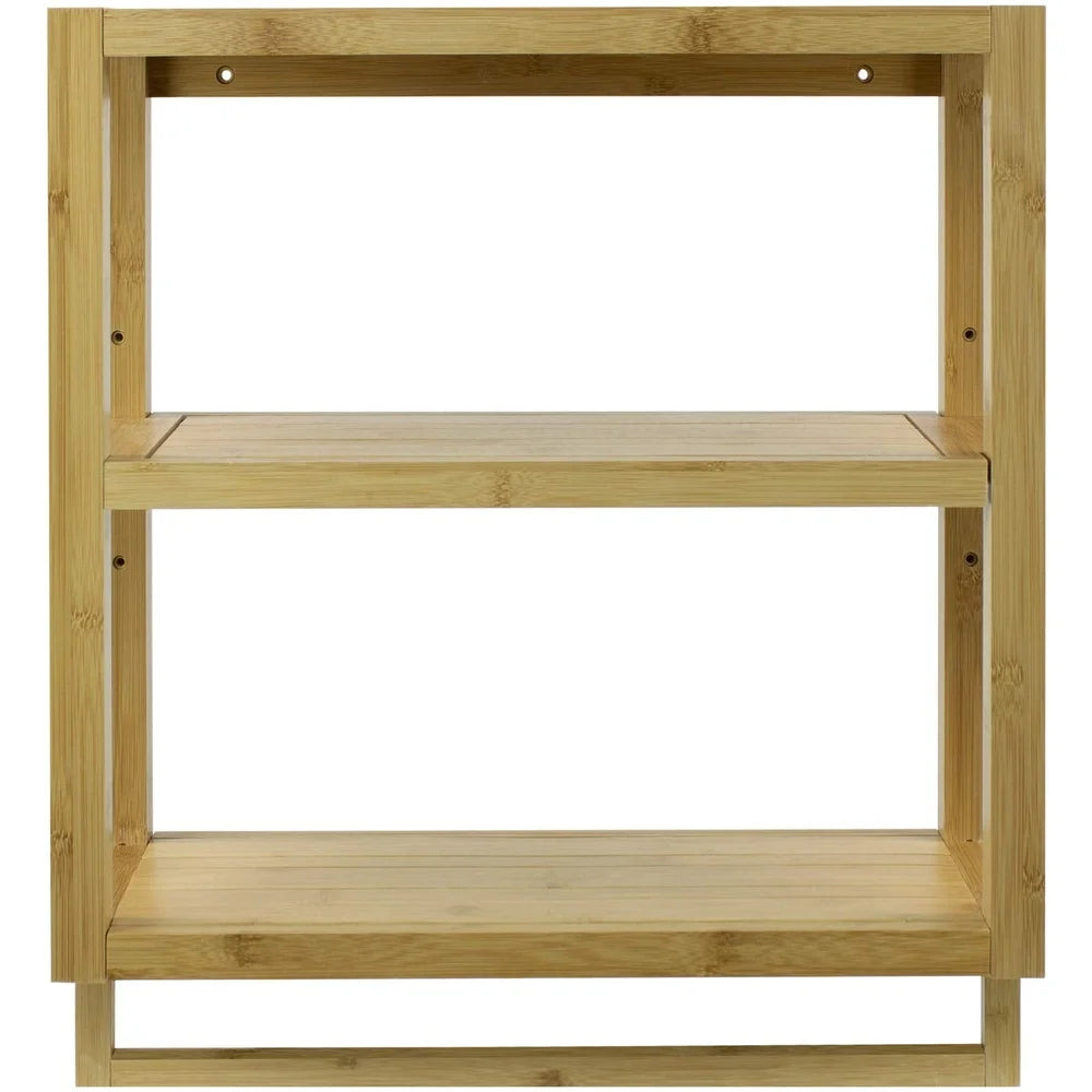 Bamboo 3-Tier Wall Mounted Organizer